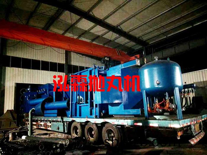 5噸樹脂砂(sha)生(sheng)産(chan)線髮(fa)貨現場