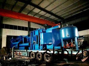 5噸樹脂砂生産線(xian)髮貨