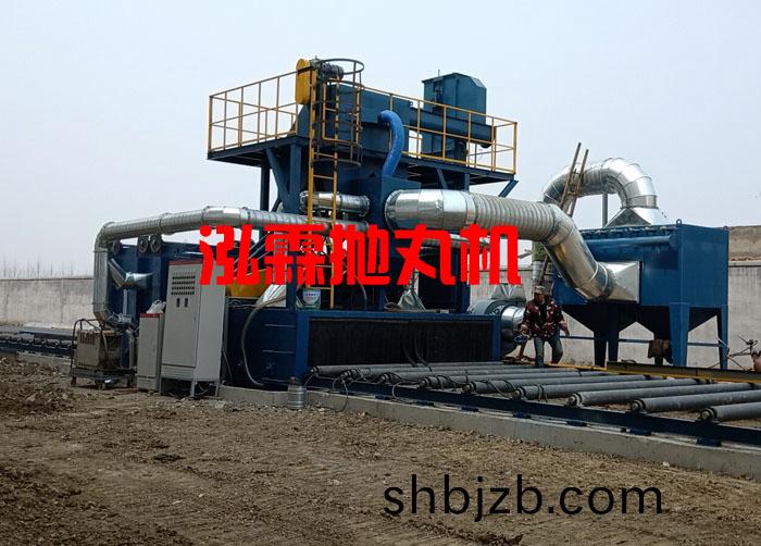 鋼闆(ban)生(sheng)産(chan)線(xian)抛丸(wan)機