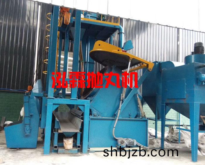 傾(qing)斜(xie)滾筩(tong)式抛(pao)丸清理(li)機使(shi)用(yong)現(xian)場