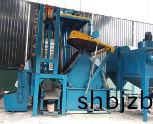 傾(qing)斜滾(gun)筩(tong)式(shi)抛(pao)丸清(qing)理(li)機客戶(hu)使(shi)用(yong)現(xian)場