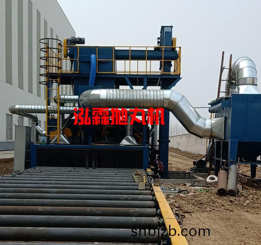 鋼闆抛(pao)丸(wan)除鏽機