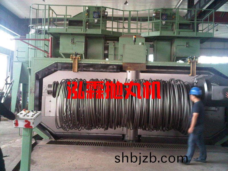 批(pi)量線材抛(pao)丸(wan)除(chu)鏽機