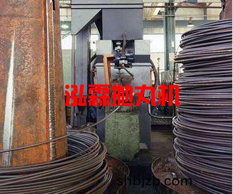 單(dan)根(gen)線(xian)材抛(pao)丸(wan)除(chu)鏽機(ji)