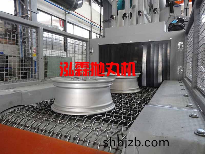 網(wang)帶式抛丸清(qing)理(li)機