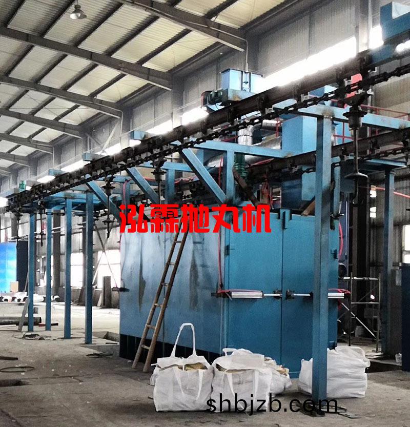 Q38連續式(shi)懸鏈抛(pao)丸清(qing)理(li)機