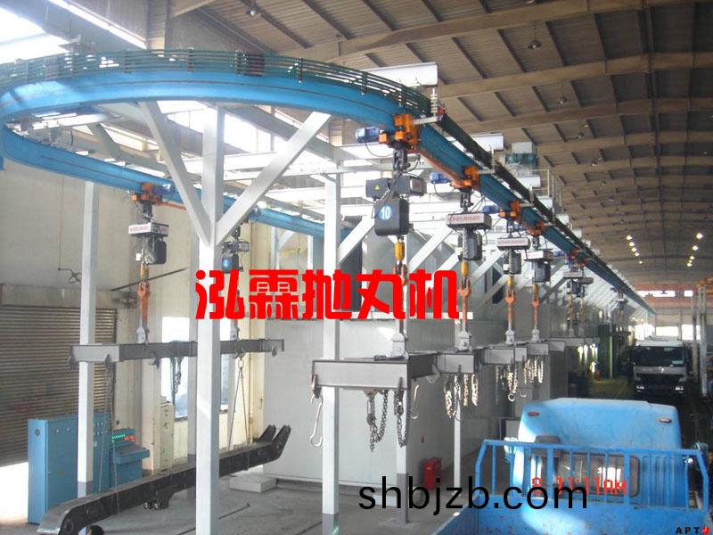 Q48懸鏈步(bu)進(jin)式(shi)抛(pao)丸(wan)機(ji)