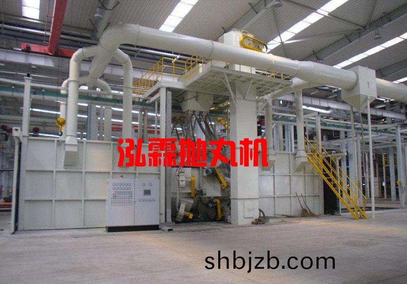 Q58積(ji)放(fang)懸鏈式(shi)弔(diao)鏈抛丸機