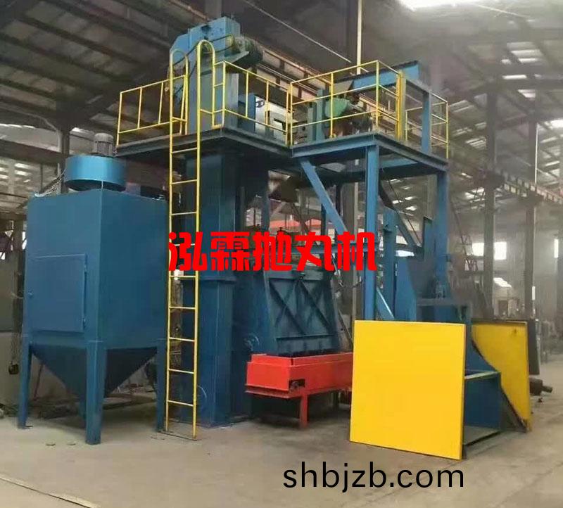 Q3210自(zi)動上下(xia)料履(lv)帶式(shi)抛(pao)丸(wan)機(ji)