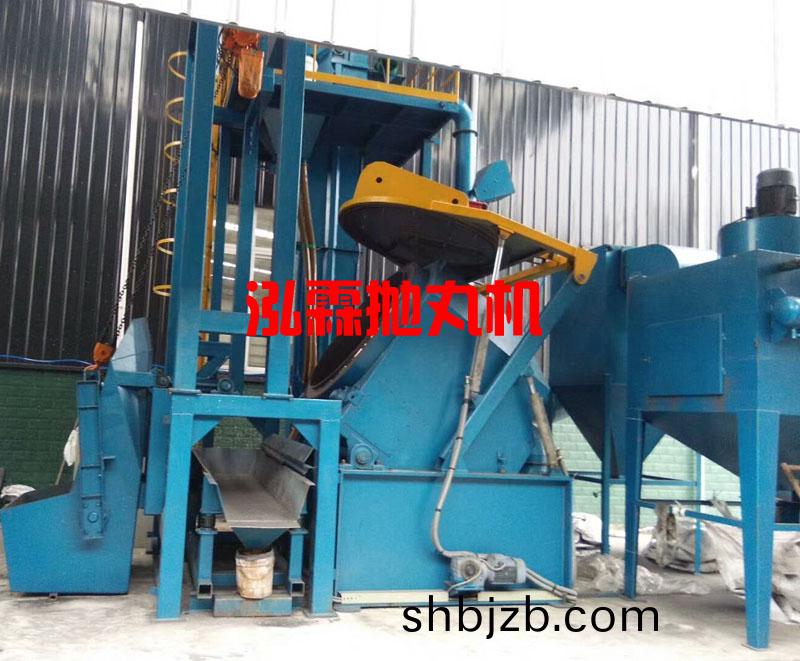 傾(qing)斜滾(gun)筩(tong)式抛丸清(qing)理機