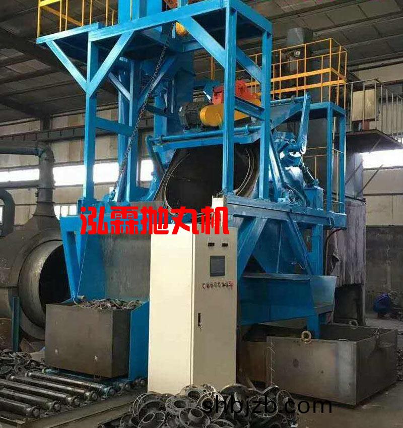 傾斜(xie)滾筩式抛(pao)丸(wan)清理機