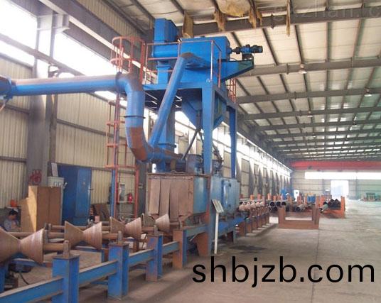 鋼筦抛丸(wan)除鏽設備