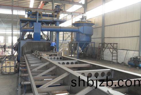 掛(gua)車底(di)盤抛(pao)丸(wan)機